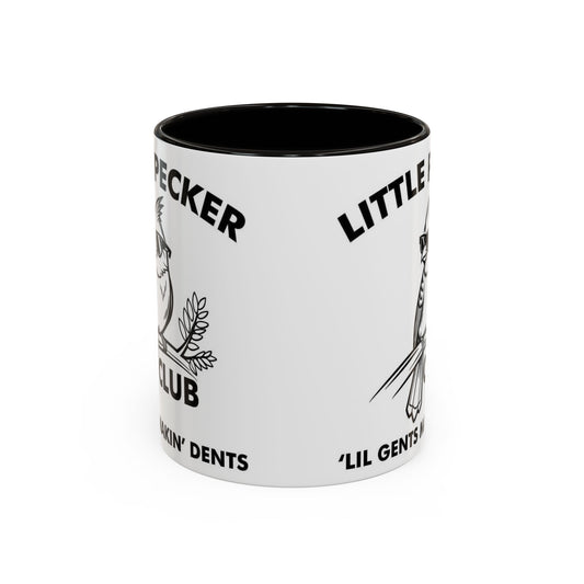 Funny 'Little Pecker Club' Coffee Mug — 11oz/15oz Ceramic Novelty Cup - Ramshackle Shack