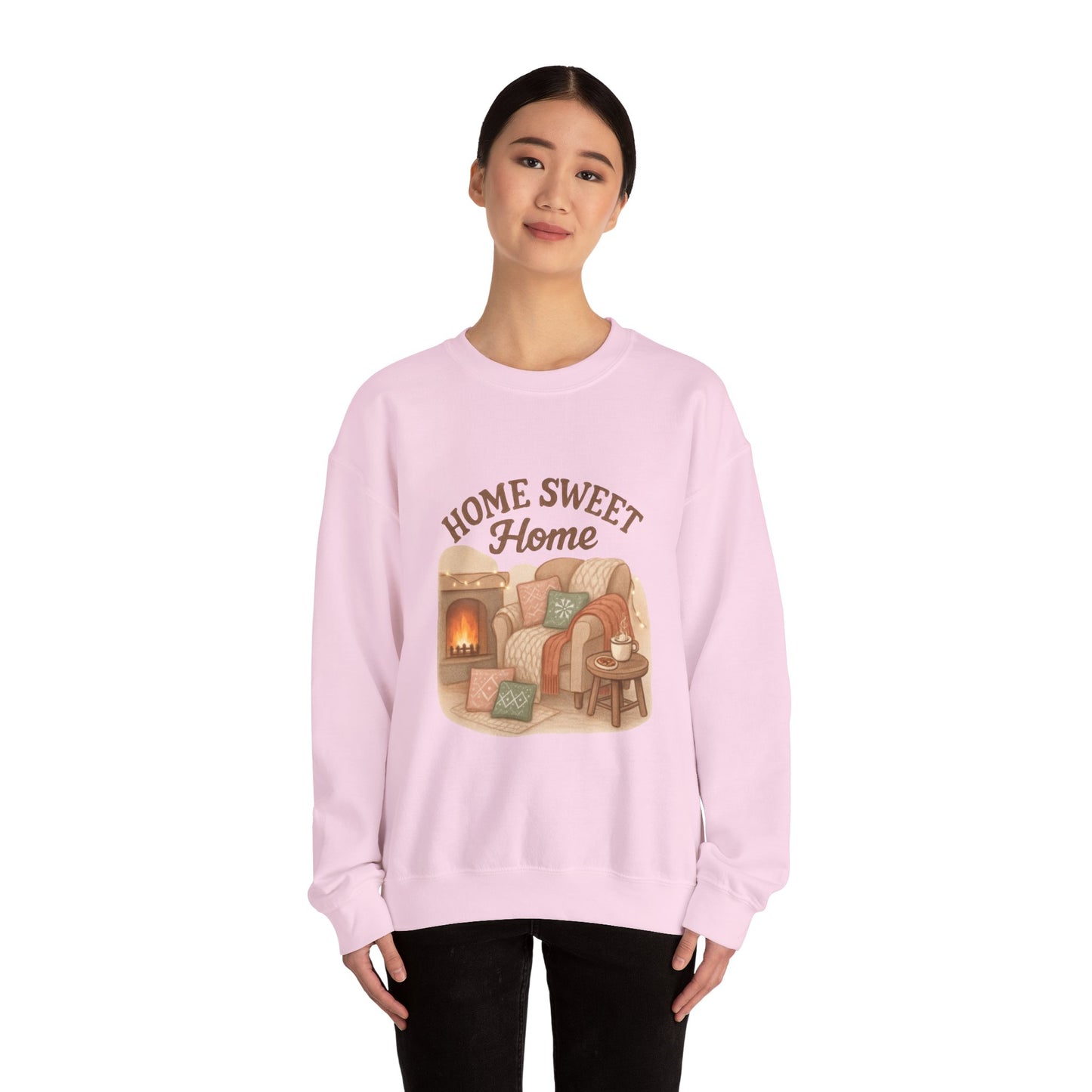 Home Sweet Home Crewneck Sweatshirt — Cozy Welcome Pullover - Ramshackle Shack
