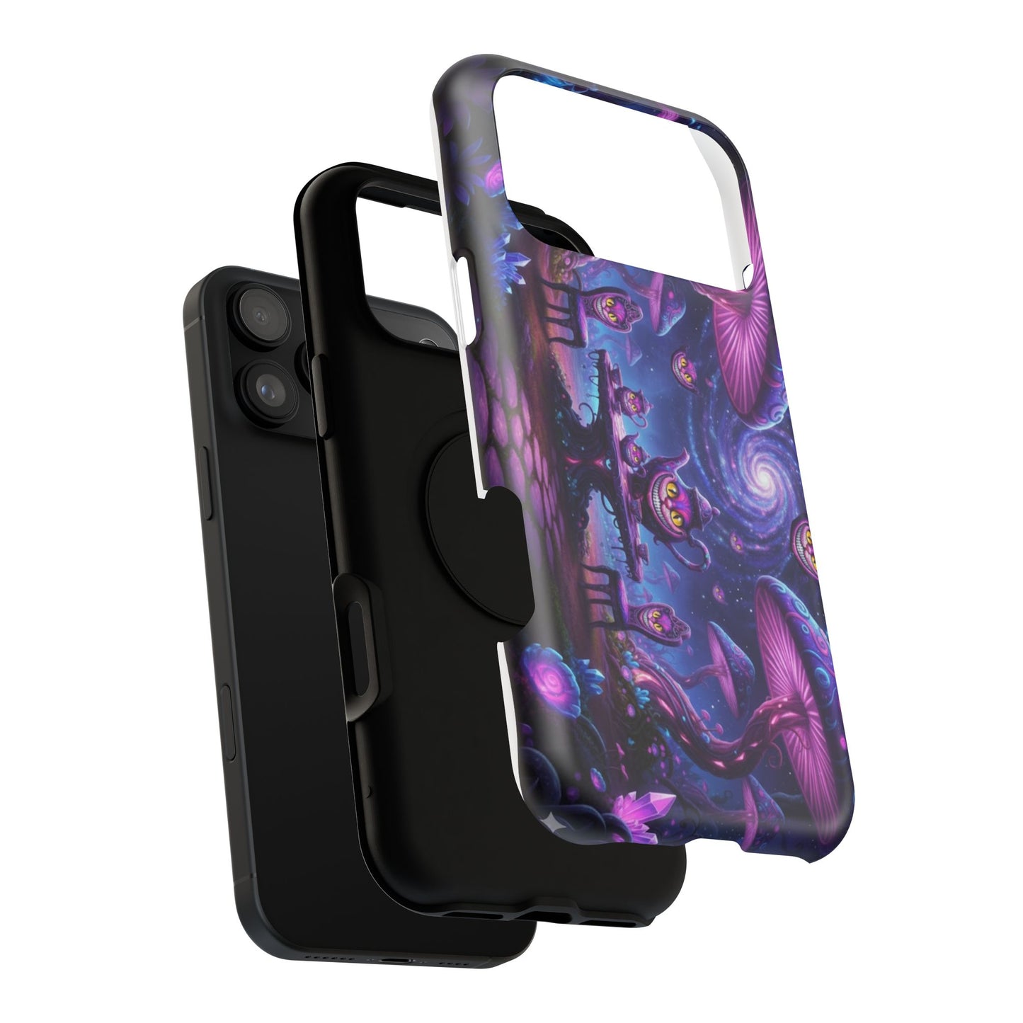 Psychedelic Mushroom Galaxy Phone Case — Impact-Resistant - Ramshackle Shack