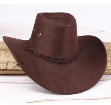 Men's Summer Wide Brim Cowboy Hat for Outdoor Use - Ramshackle Shack