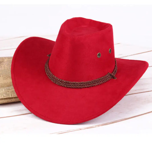 Men's Summer Wide Brim Cowboy Hat for Outdoor Use - Ramshackle Shack