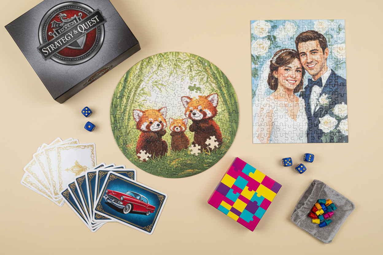 Puzzles, Games, & Game Accessories
