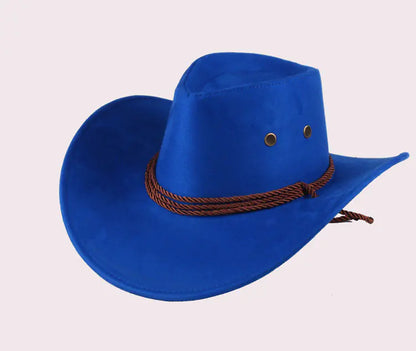 Men's Summer Wide Brim Cowboy Hat for Outdoor Use - Ramshackle Shack