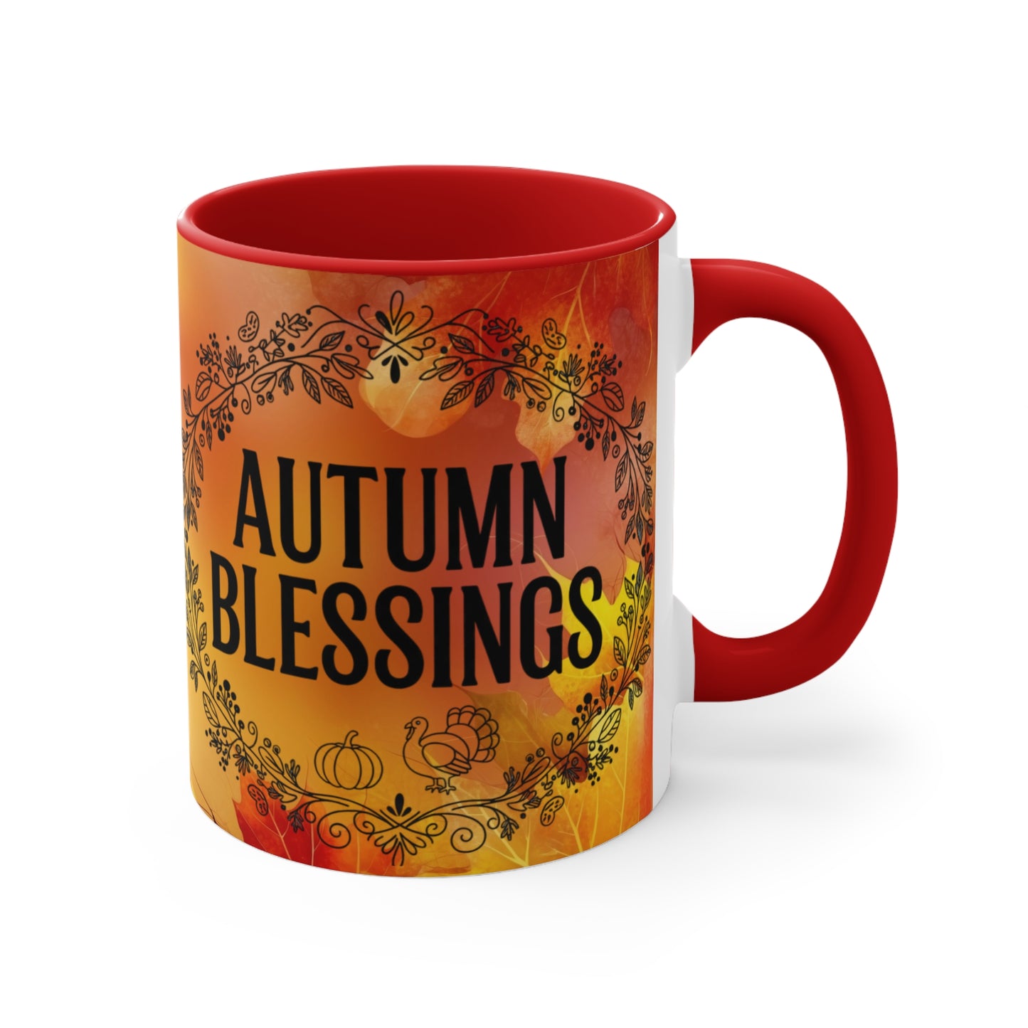 Mug - Autumn Blessings Coffee Cup for Fall Season - Ramshackle Shack