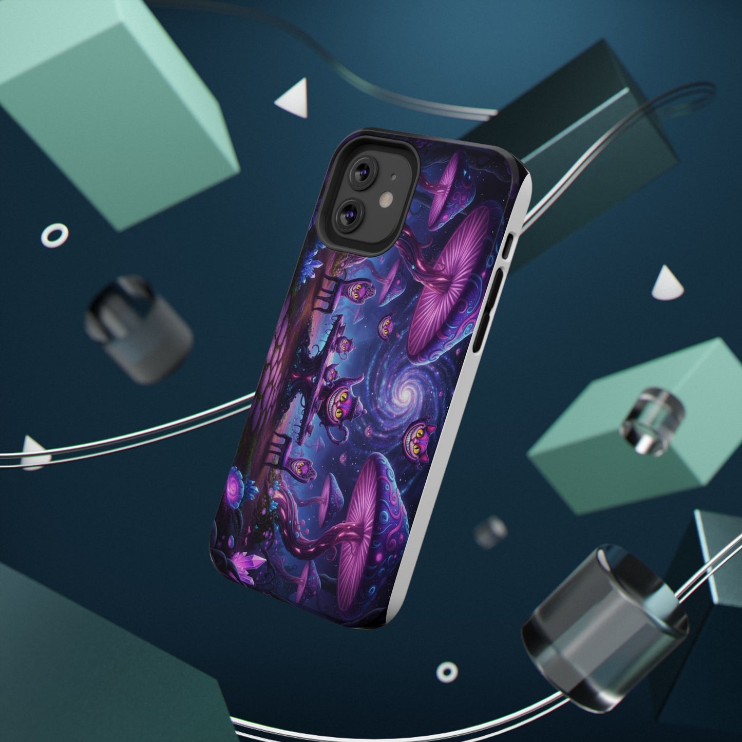 Psychedelic Mushroom Galaxy Phone Case — Impact-Resistant - Ramshackle Shack