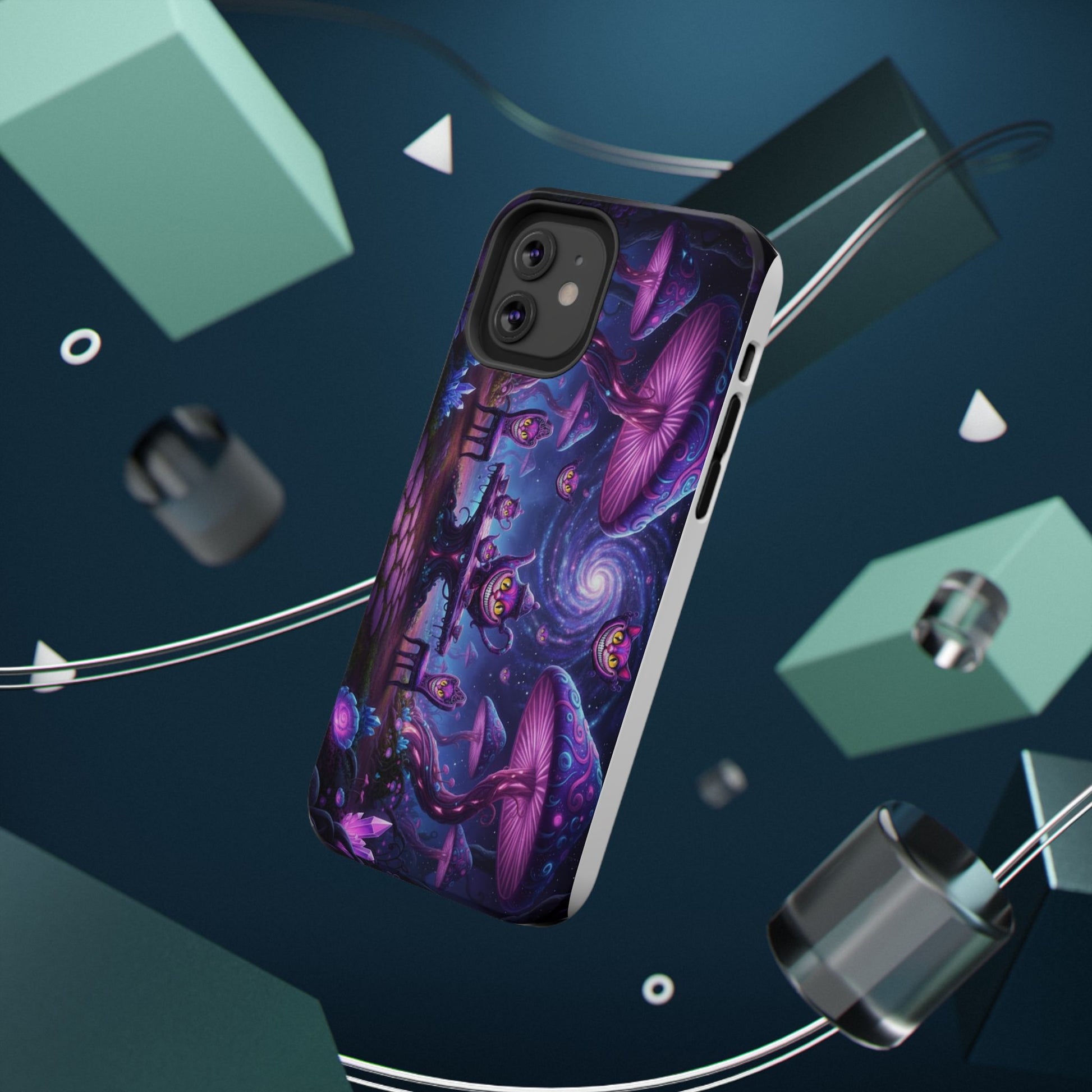 Psychedelic Mushroom Galaxy Phone Case — Impact-Resistant - Ramshackle Shack