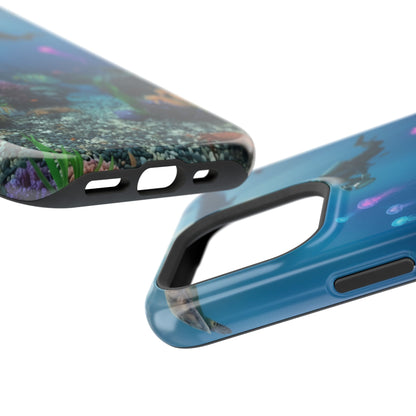 Underwater Diver Phone Case — Magnetic Impact‑Resistant Ocean Design