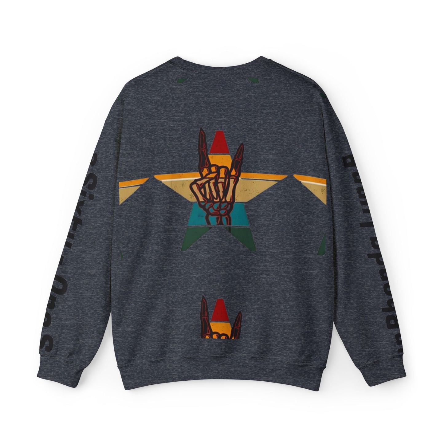 Rockin' Into My 60's Sweatshirt — Custom Age & Name Guitar Crewneck - Ramshackle Shack