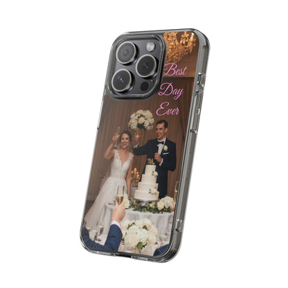 Personalized Clear Impact-Resistant Phone Case — Custom Photo & Message - Ramshackle Shack