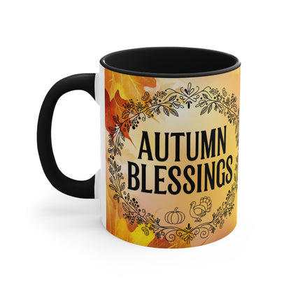 Mug - Autumn Blessings Coffee Cup for Fall Season - Ramshackle Shack