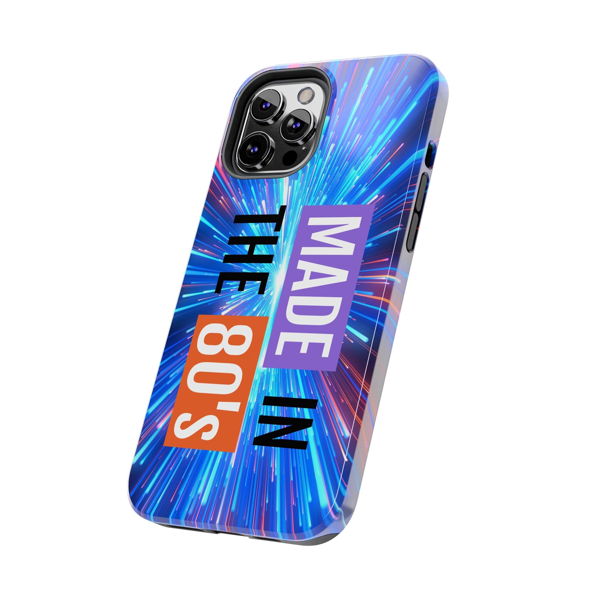 Made in the 80s Phone Case — Retro Neon 1980s Protective Phone Cover - Ramshackle Shack