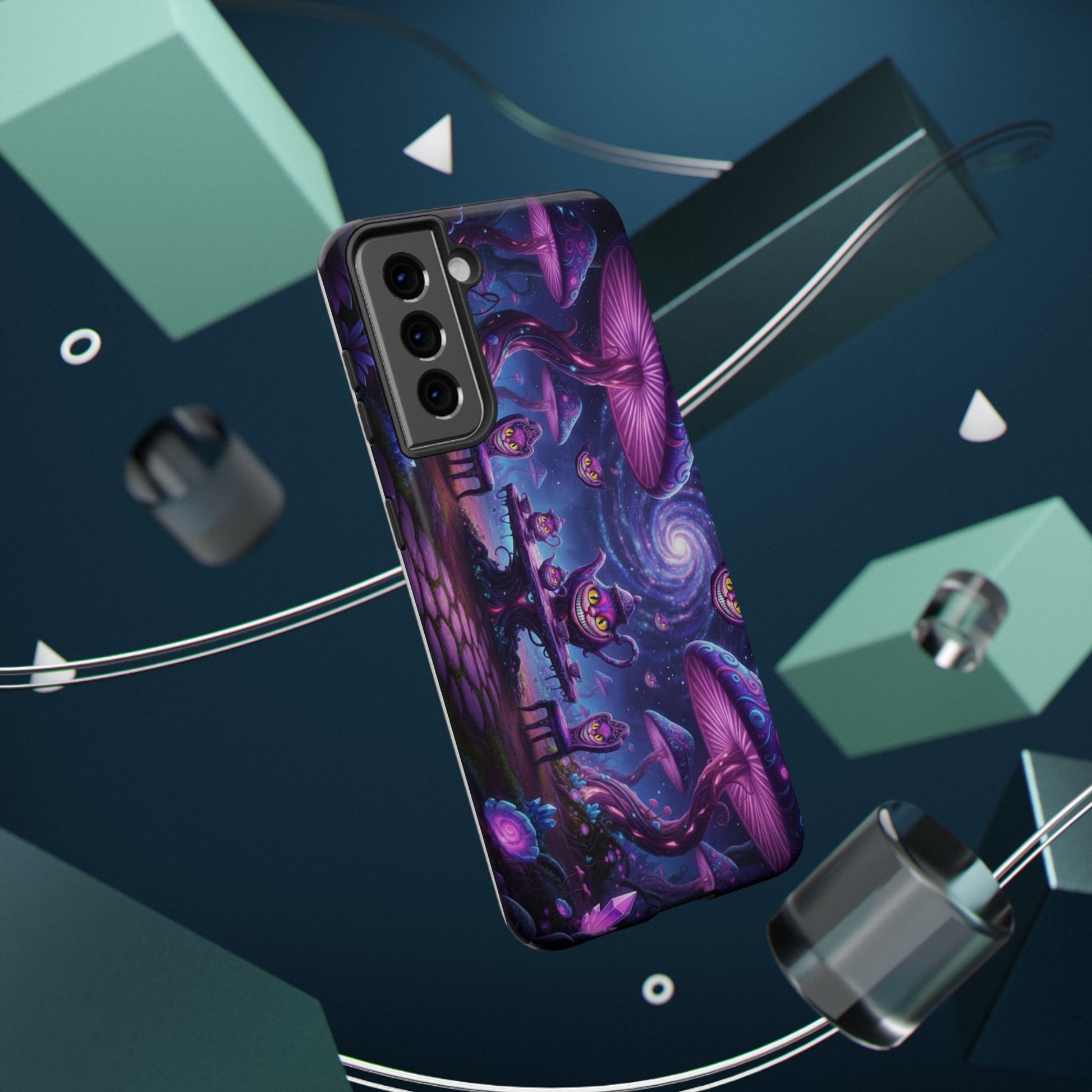 Psychedelic Mushroom Galaxy Phone Case — Impact-Resistant - Ramshackle Shack