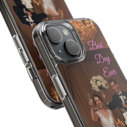 Personalized Clear Impact-Resistant Phone Case — Custom Photo & Message - Ramshackle Shack