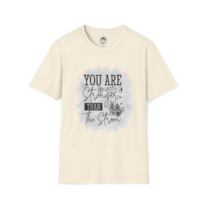 You Are Stronger Than The Storm Graphic Tee — "And Still I Rise" Inspirational T-Shirt - Ramshackle Shack