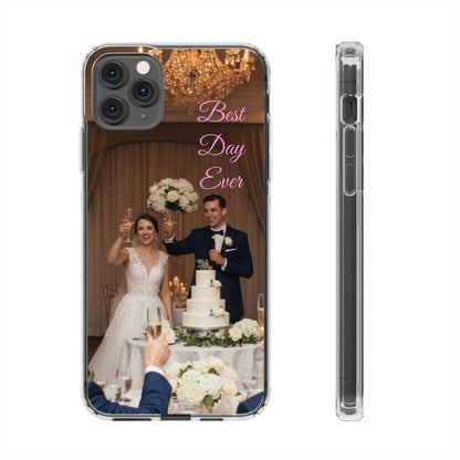 Personalized Clear Impact-Resistant Phone Case — Custom Photo & Message - Ramshackle Shack