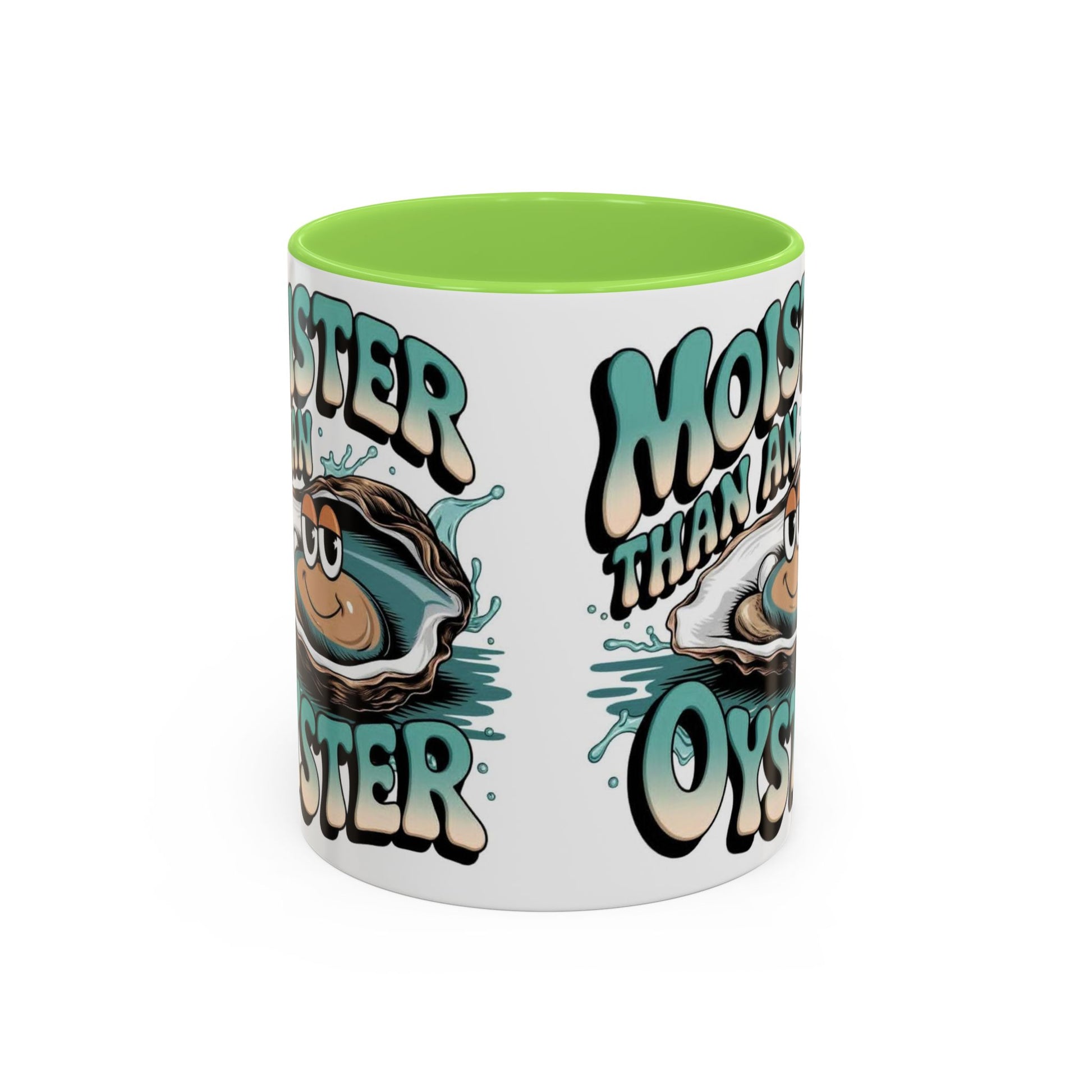 Moister Than An Oyster Coffee Mug — Funny Retro Oyster Seafood Gift (11oz, 15oz) - Ramshackle Shack
