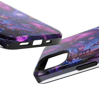 Psychedelic Mushroom Galaxy Phone Case — Impact-Resistant - Ramshackle Shack