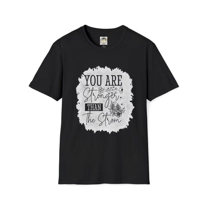 You Are Stronger Than The Storm Graphic Tee — "And Still I Rise" Inspirational T-Shirt - Ramshackle Shack
