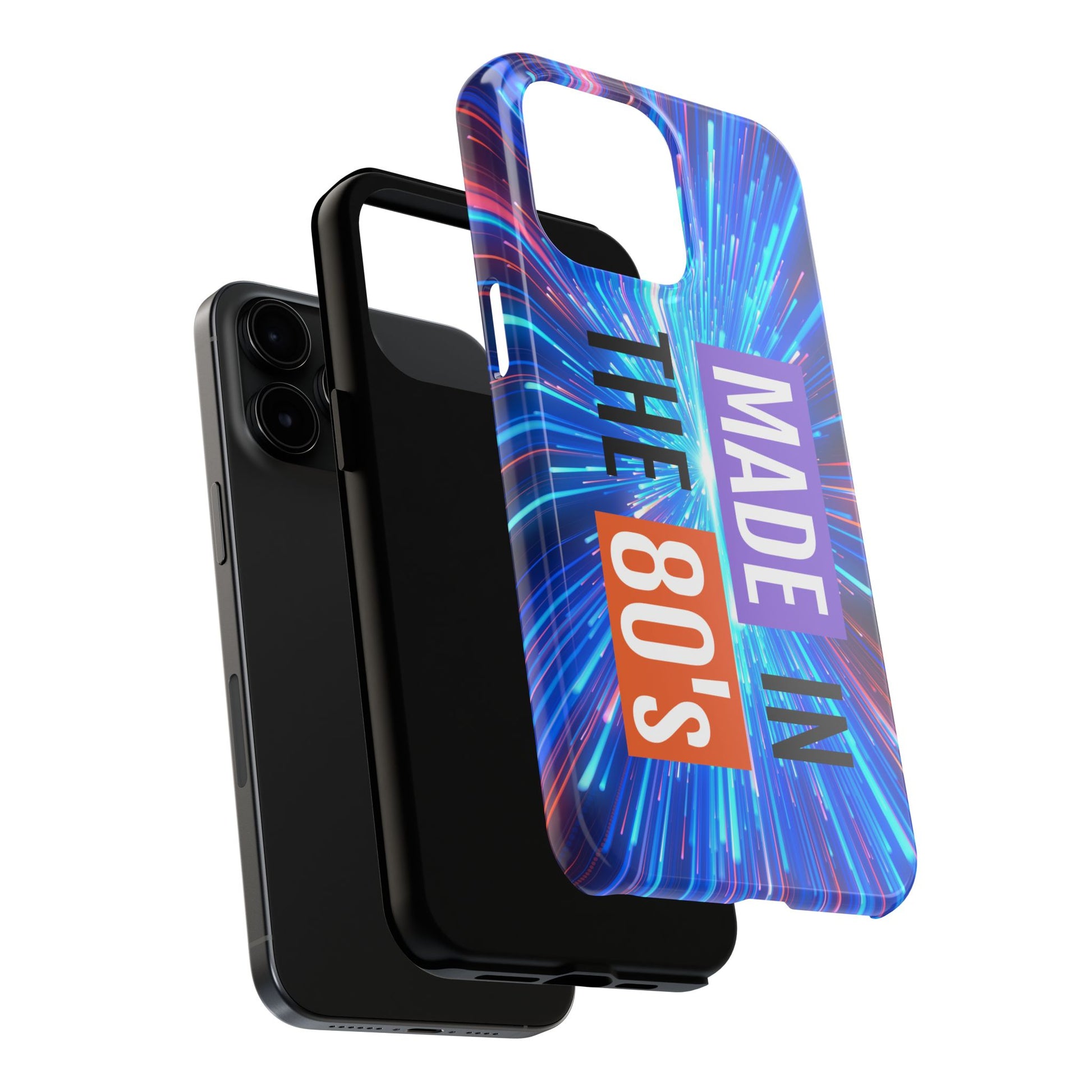 Made in the 80s Phone Case — Retro Neon 1980s Protective Phone Cover - Ramshackle Shack