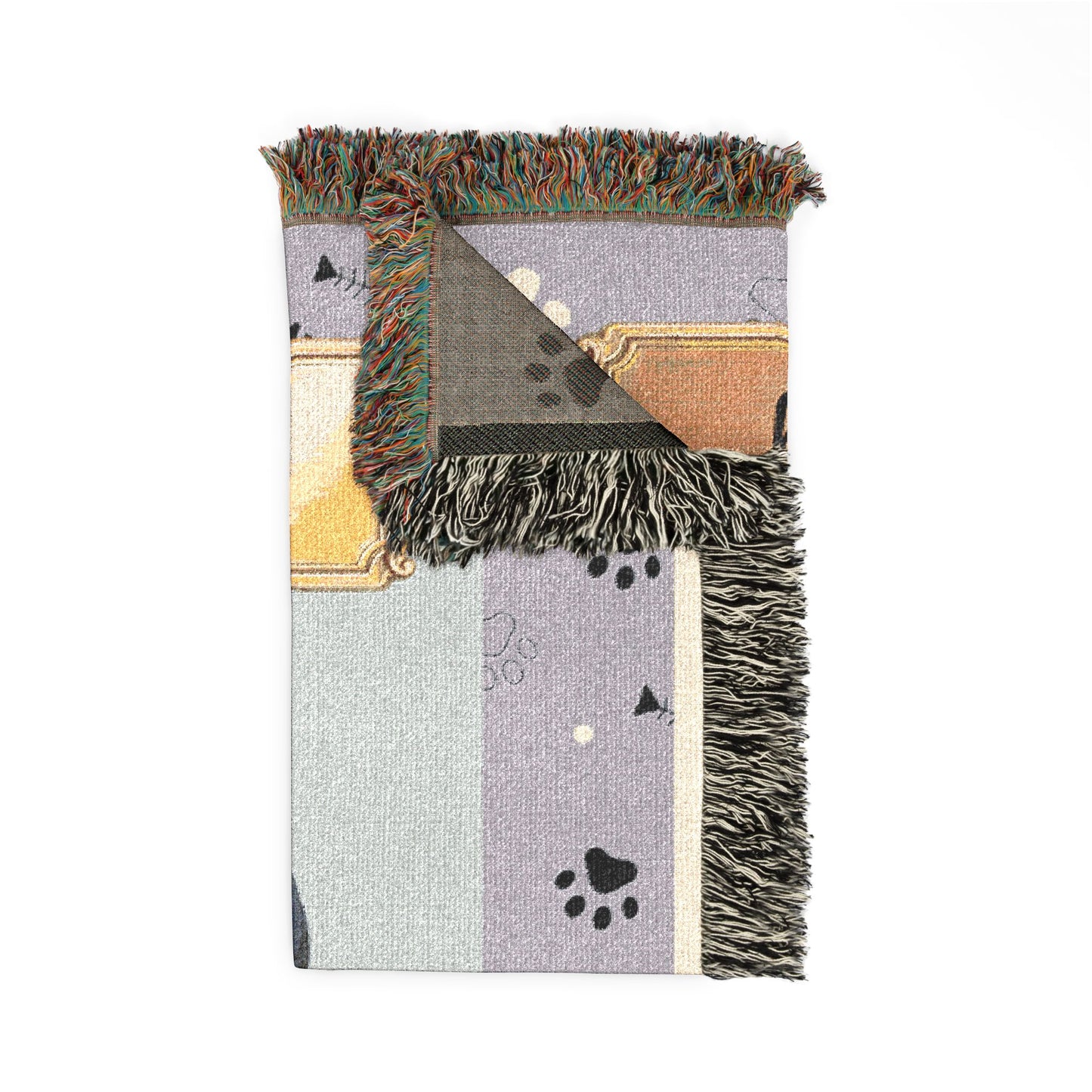 Pet Photo Personalized Woven Blanket - Ramshackle Shack
