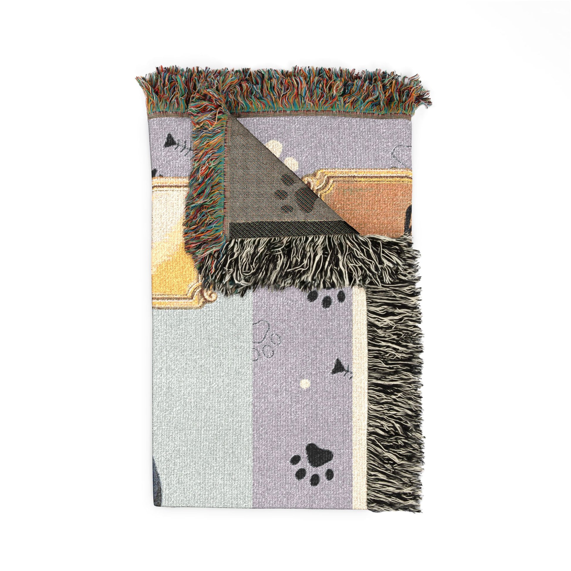 Pet Photo Personalized Woven Blanket - Ramshackle Shack