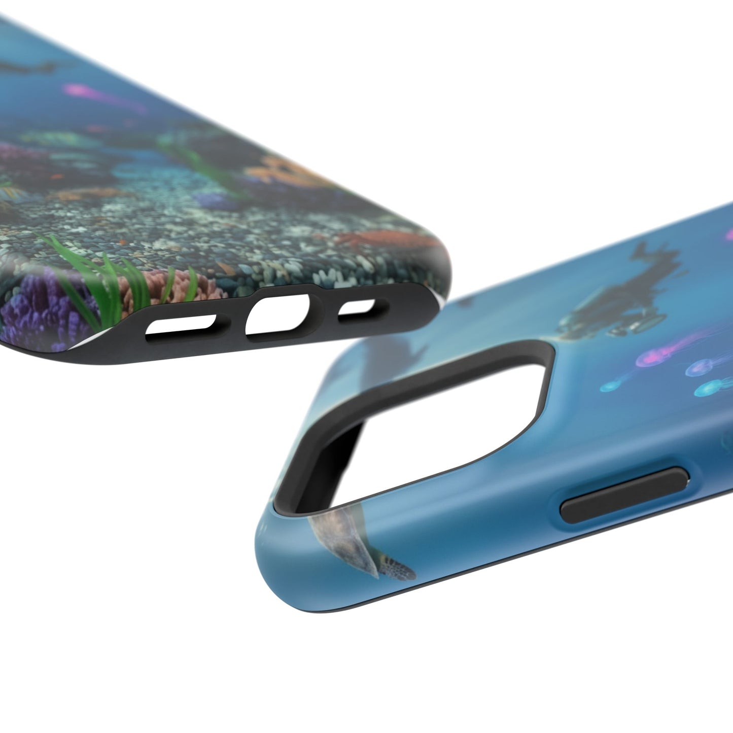 Underwater Diver Phone Case — Magnetic Impact‑Resistant Ocean Design