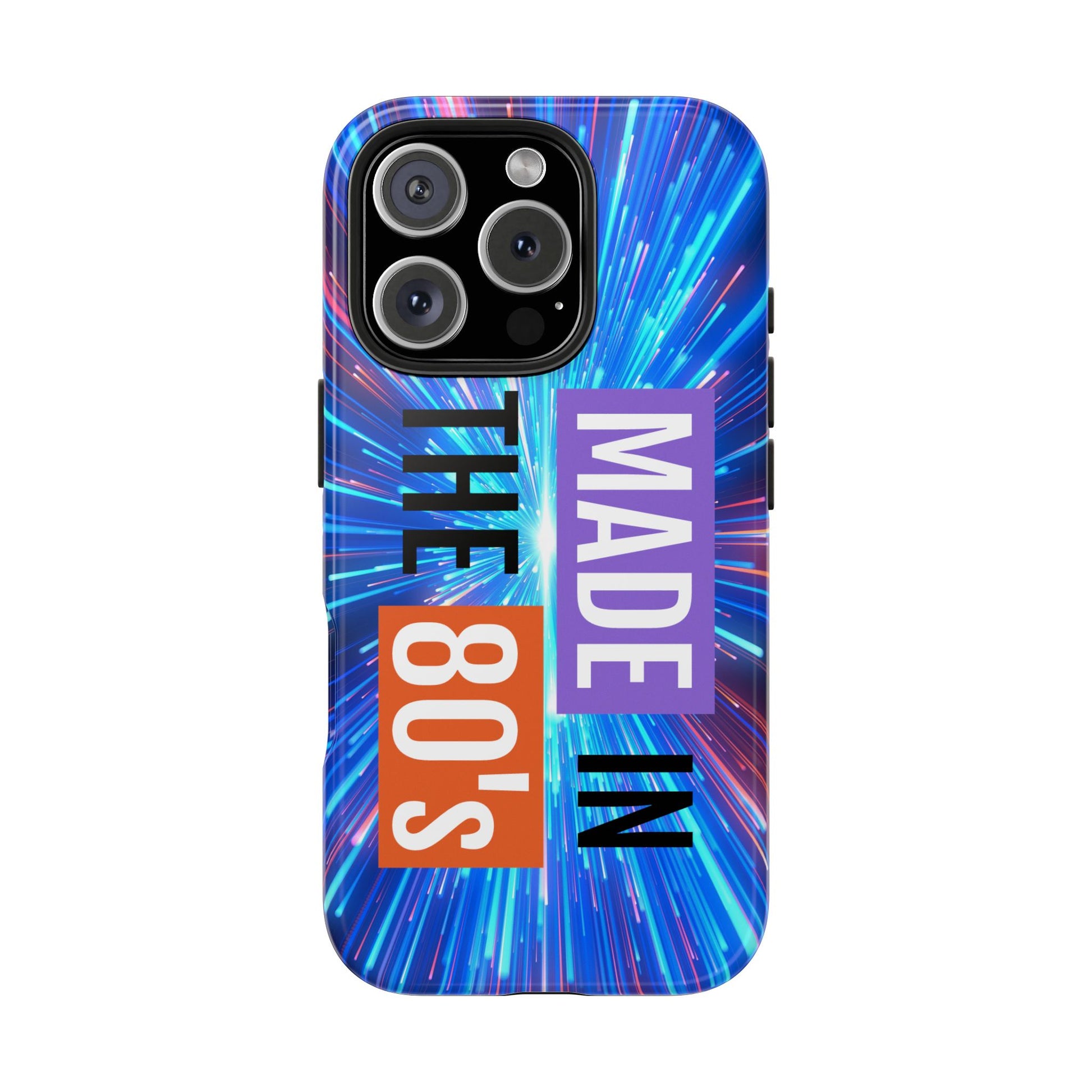 Made in the 80s Phone Case — Retro Neon 1980s Protective Phone Cover - Ramshackle Shack