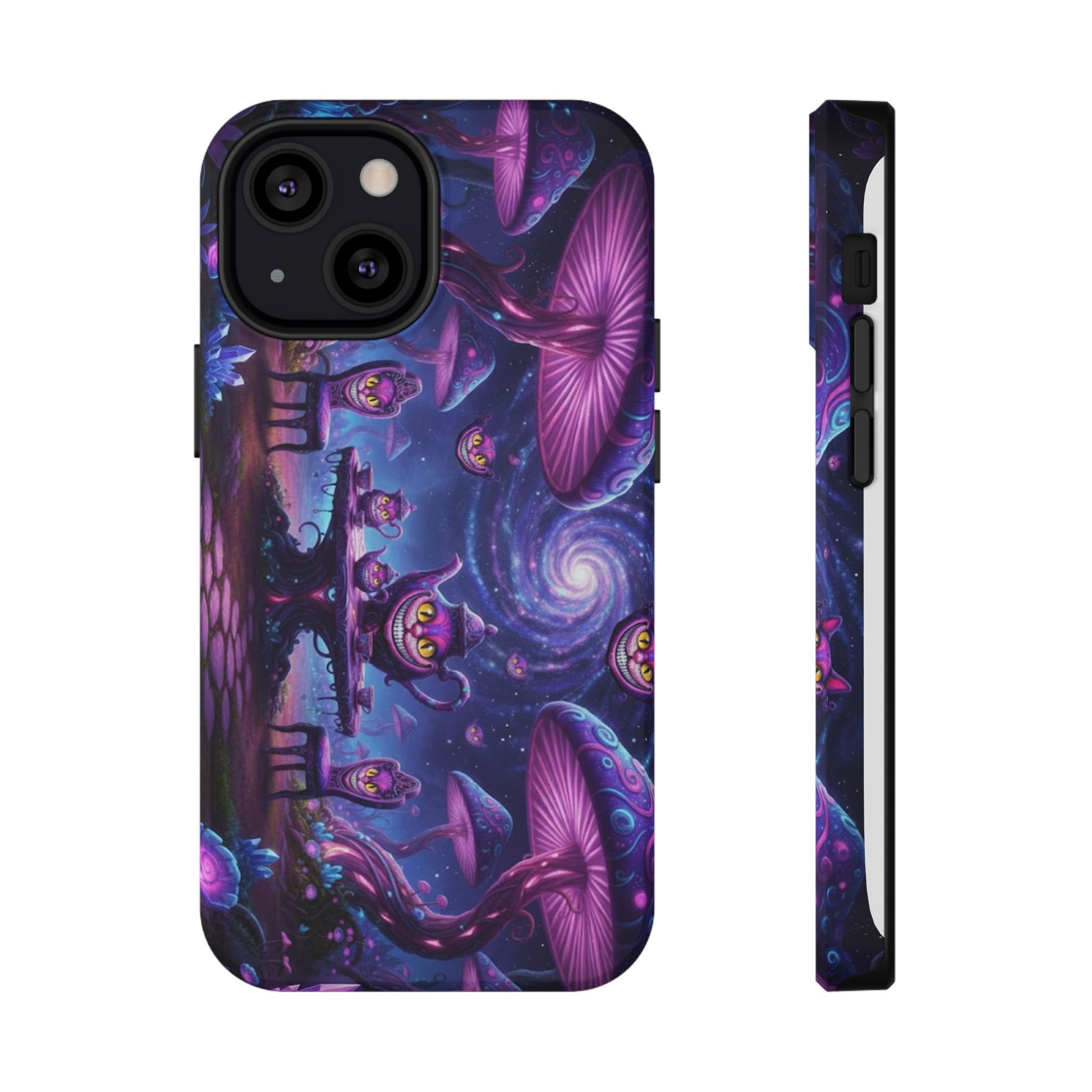 Psychedelic Mushroom Galaxy Phone Case — Impact-Resistant - Ramshackle Shack