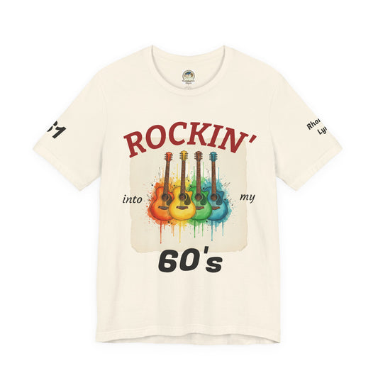 Watercolor Rainbow Guitars T Shirt  Acoustic Guitar Art Tee - Ramshackle Shack