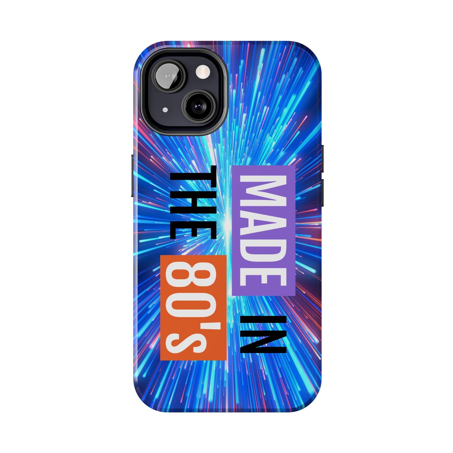 Made in the 80s Phone Case — Retro Neon 1980s Protective Phone Cover - Ramshackle Shack