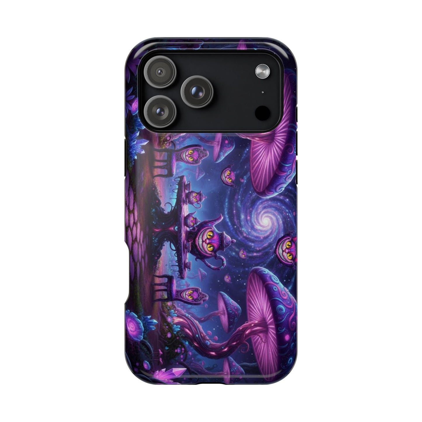 Psychedelic Mushroom Galaxy Phone Case — Impact-Resistant - Ramshackle Shack