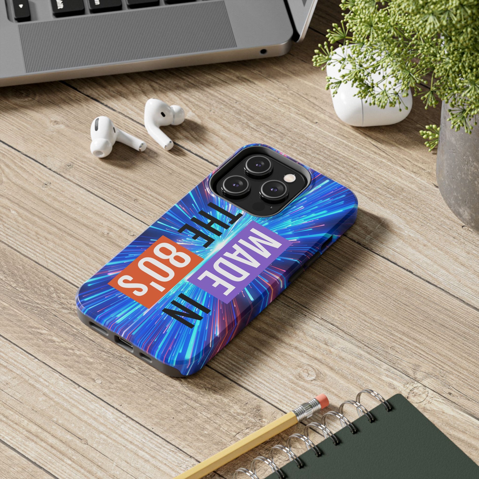Made in the 80s Phone Case — Retro Neon 1980s Protective Phone Cover - Ramshackle Shack