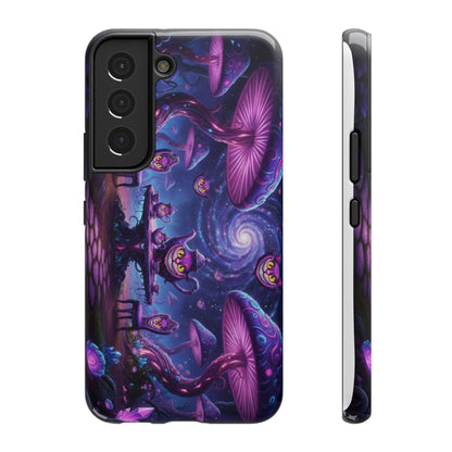 Psychedelic Mushroom Galaxy Phone Case — Impact-Resistant - Ramshackle Shack