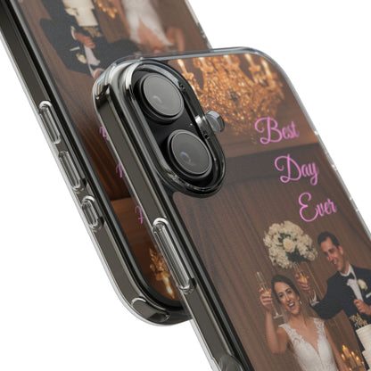 Personalized Clear Impact-Resistant Phone Case — Custom Photo & Message - Ramshackle Shack