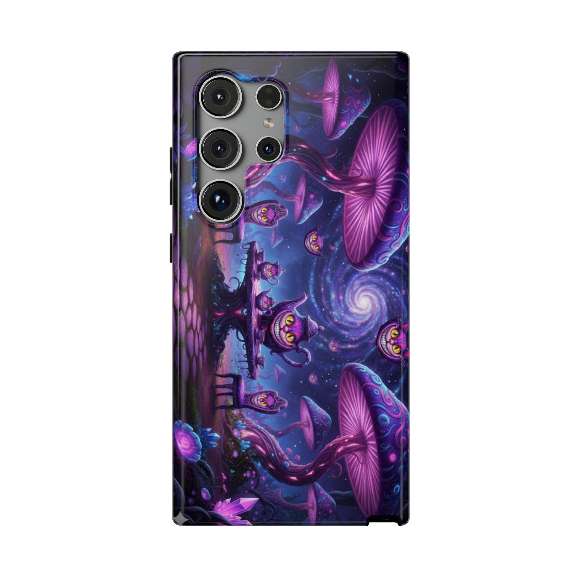 Psychedelic Mushroom Galaxy Phone Case — Impact-Resistant - Ramshackle Shack