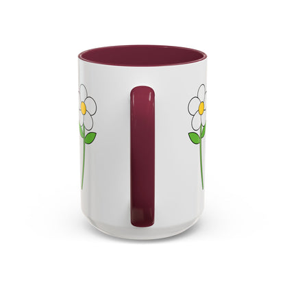 You Belong Among the Wildflowers Daisy Mug — Custom Name Colorful 11oz & 15oz - Ramshackle Shack