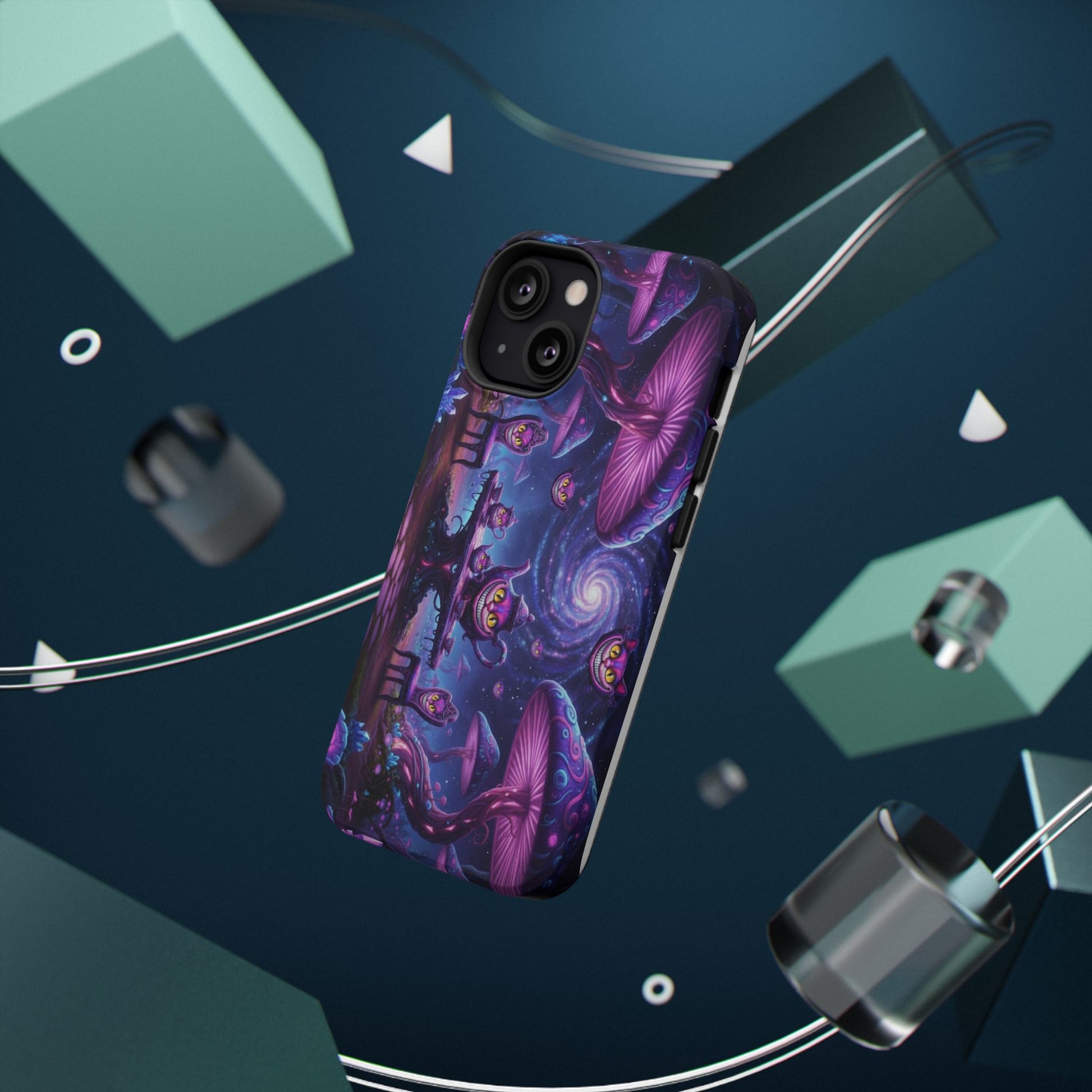 Psychedelic Mushroom Galaxy Phone Case — Impact-Resistant - Ramshackle Shack