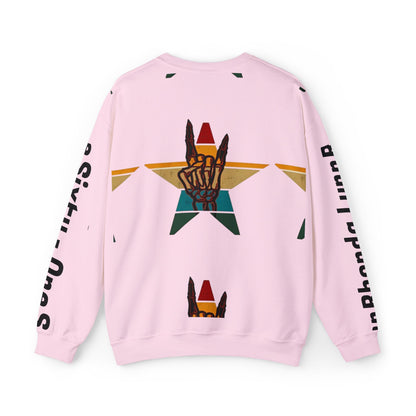 Rockin' Into My 60's Sweatshirt — Custom Age & Name Guitar Crewneck - Ramshackle Shack