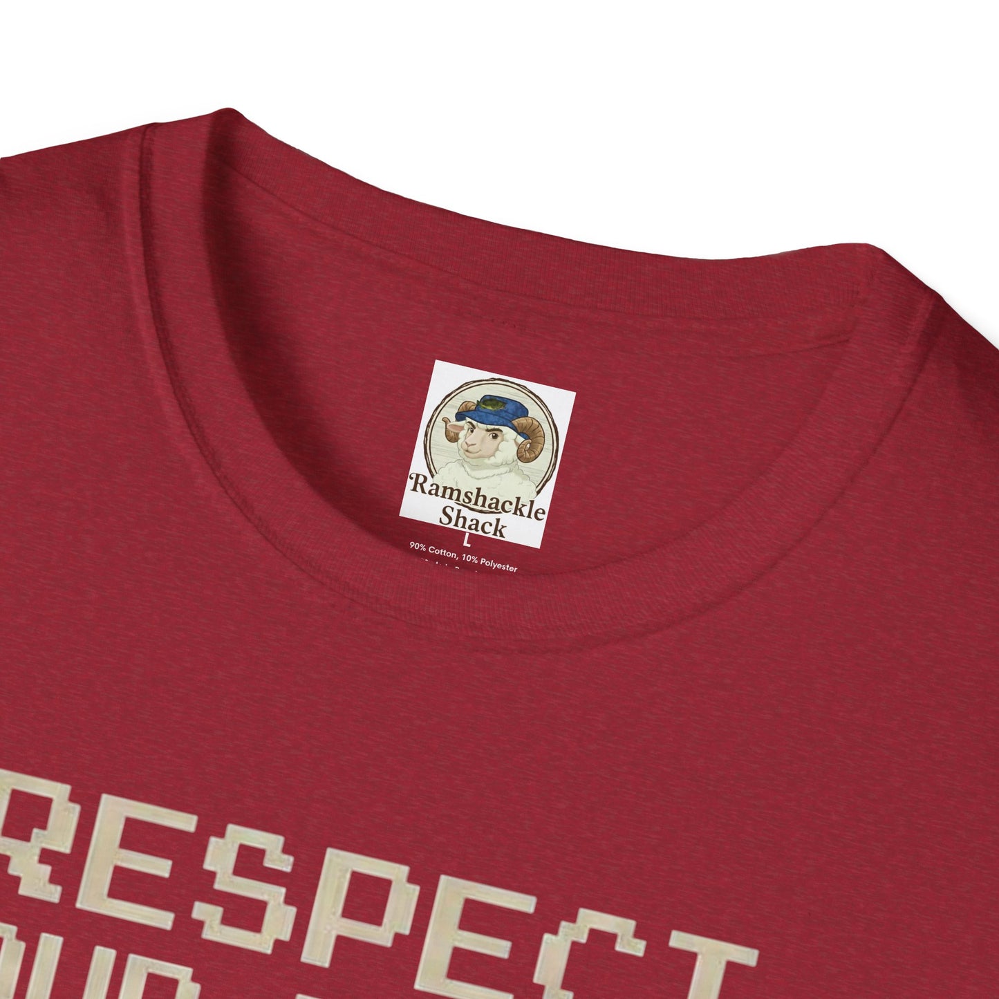 Retro Game Controllers TShirt Respect Your Elders Vintage Console Graphic Tee - Ramshackle Shack