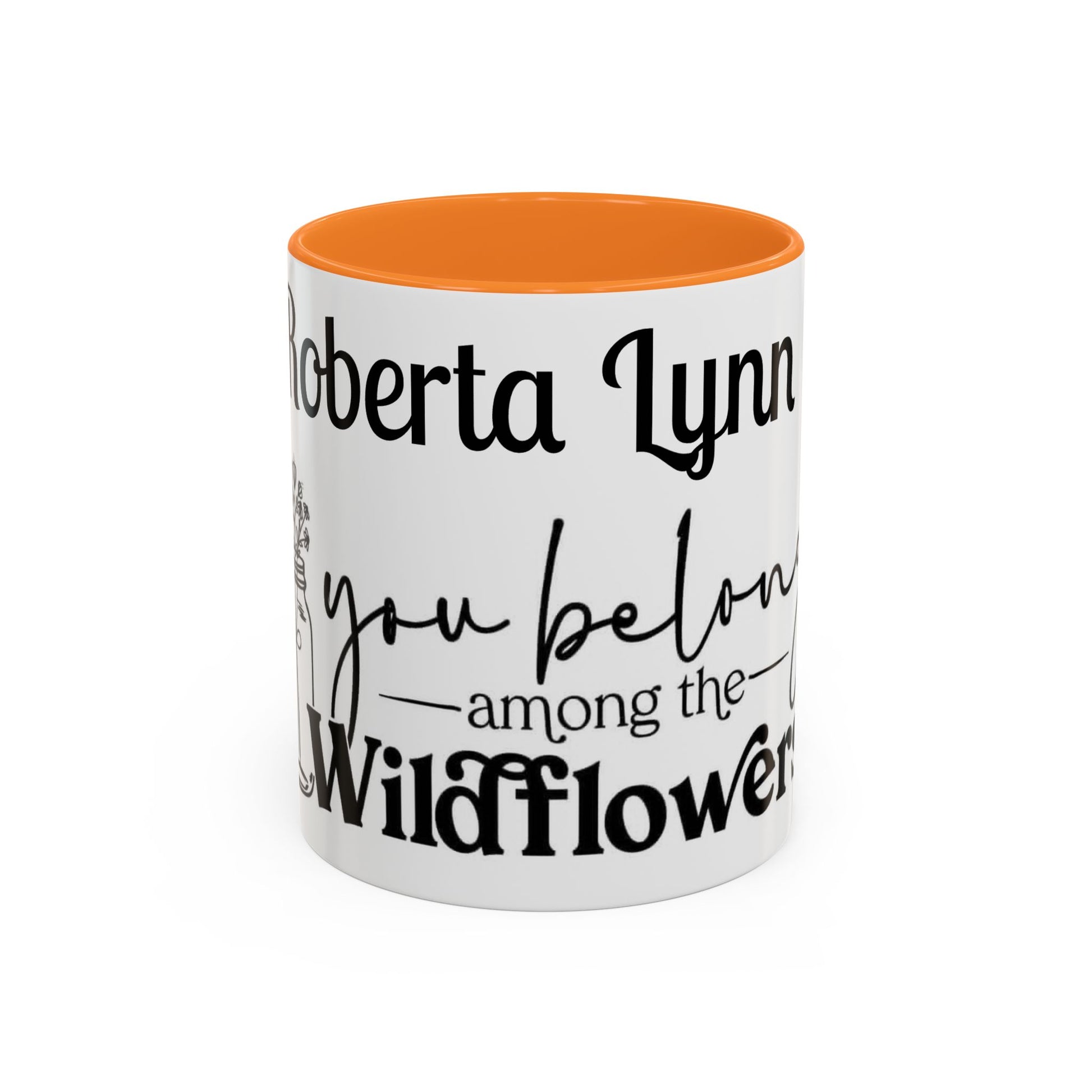 You Belong Among the Wildflowers Daisy Mug — Custom Name Colorful 11oz & 15oz - Ramshackle Shack
