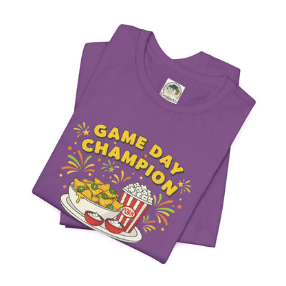 Game Day Champion Tee | Super Bowl Party, Game Day Humor - Ramshackle Shack