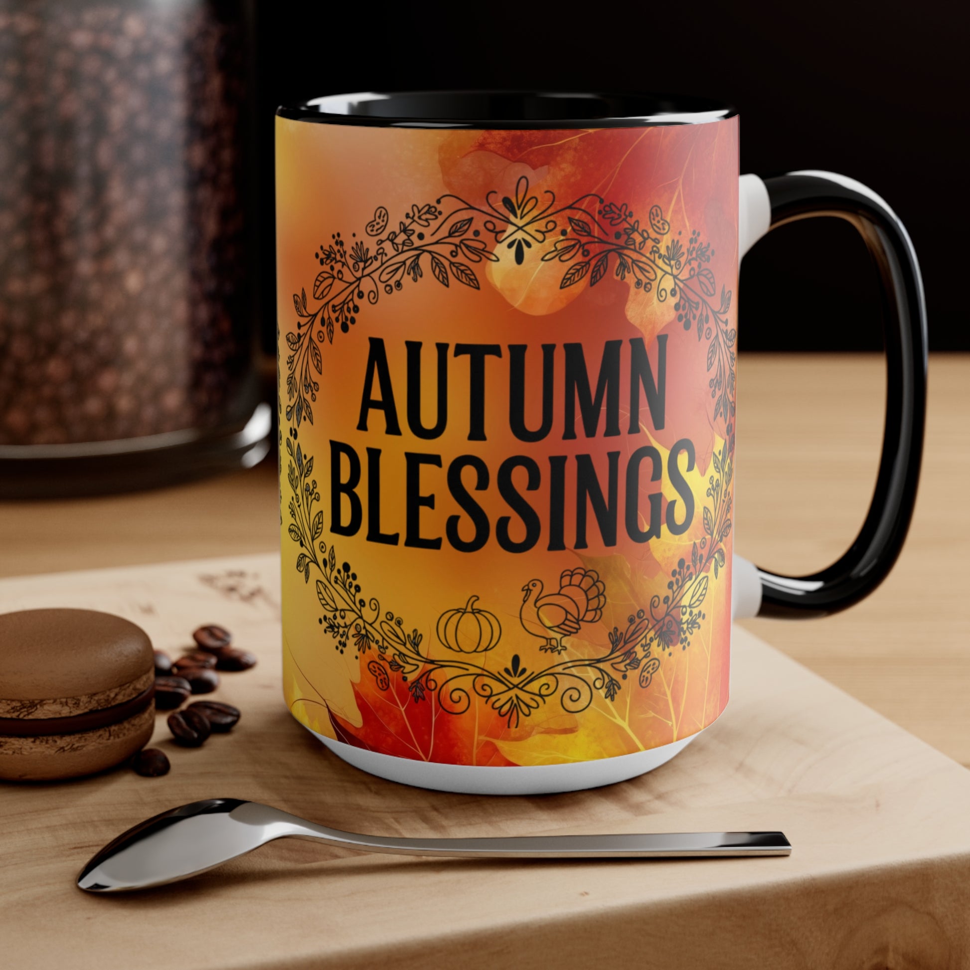 Mug - Autumn Blessings Coffee Cup for Fall Season - Ramshackle Shack