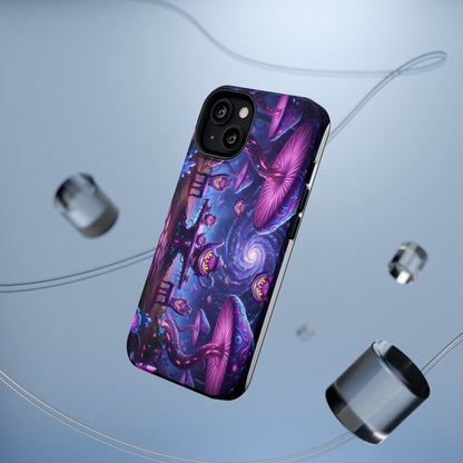 Psychedelic Mushroom Galaxy Phone Case — Impact-Resistant - Ramshackle Shack