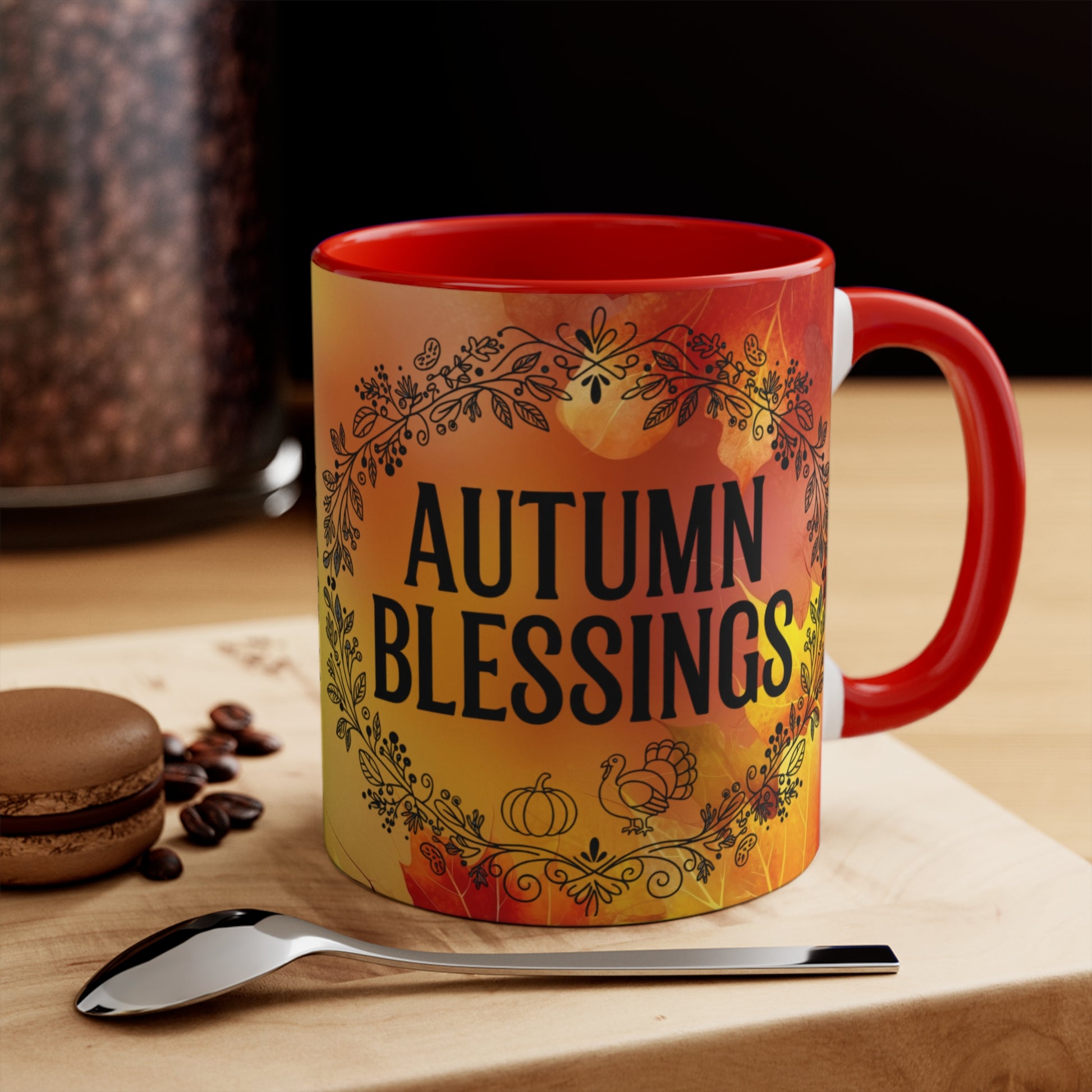 Mug - Autumn Blessings Coffee Cup for Fall Season - Ramshackle Shack