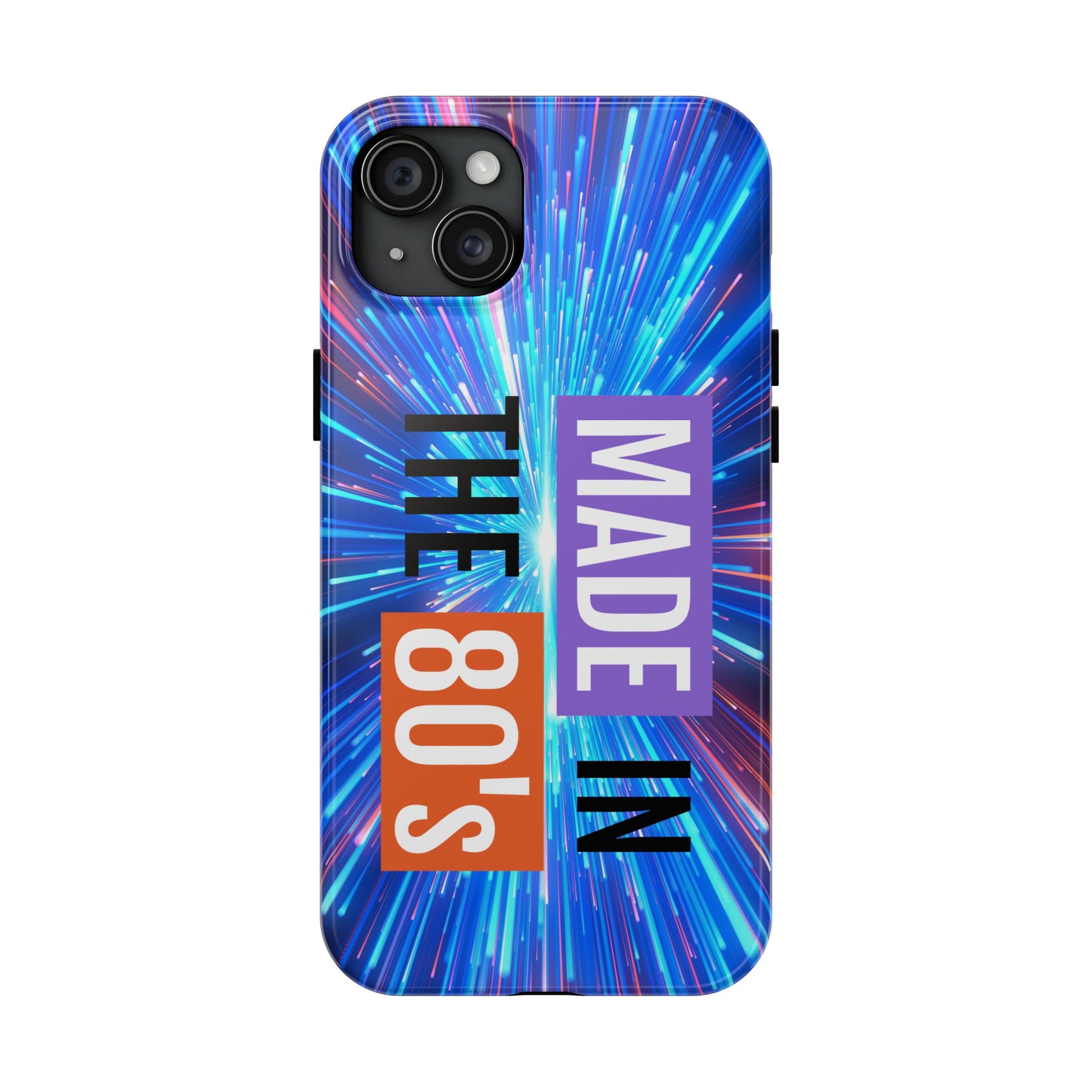 Made in the 80s Phone Case — Retro Neon 1980s Protective Phone Cover - Ramshackle Shack
