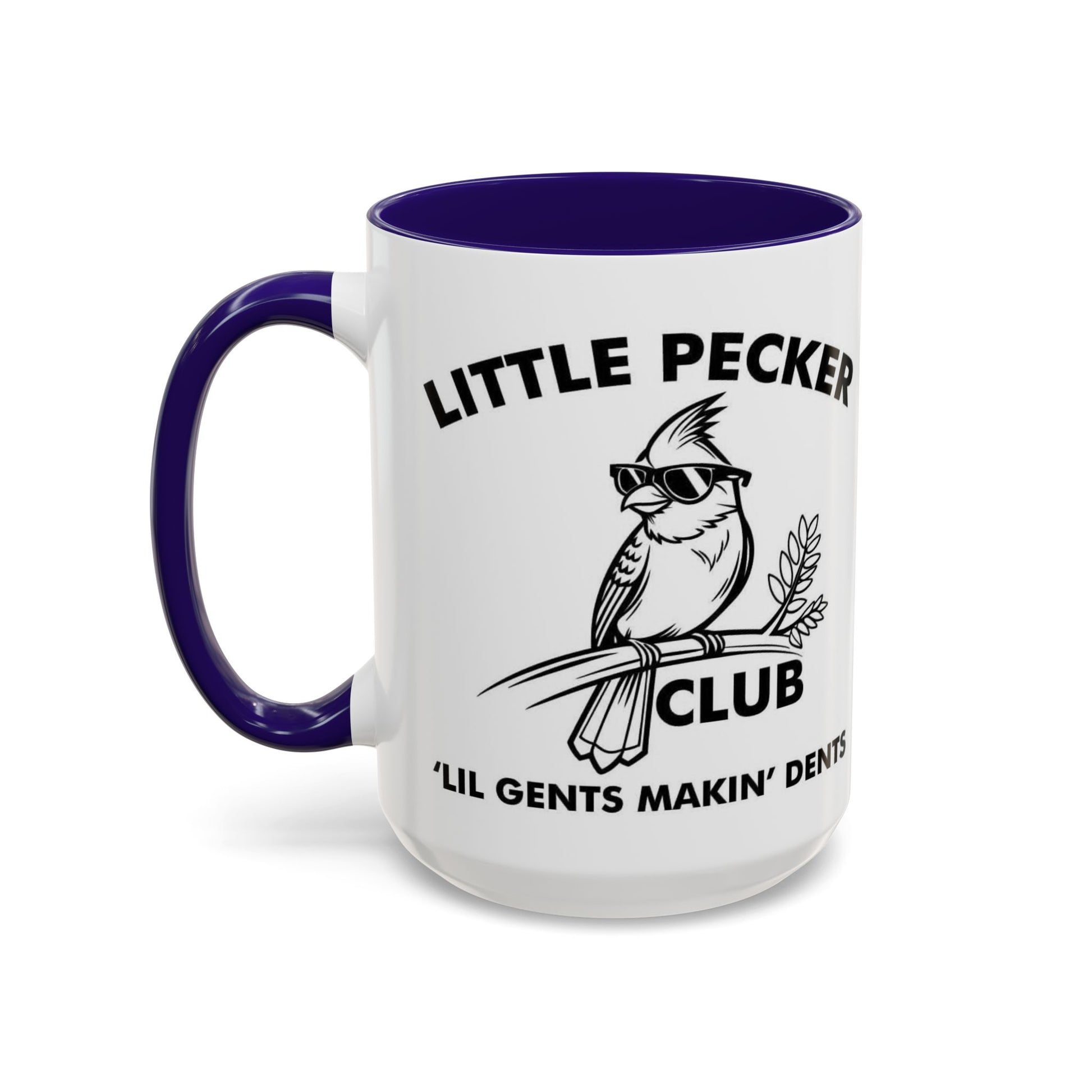 Funny 'Little Pecker Club' Coffee Mug — 11oz/15oz Ceramic Novelty Cup - Ramshackle Shack