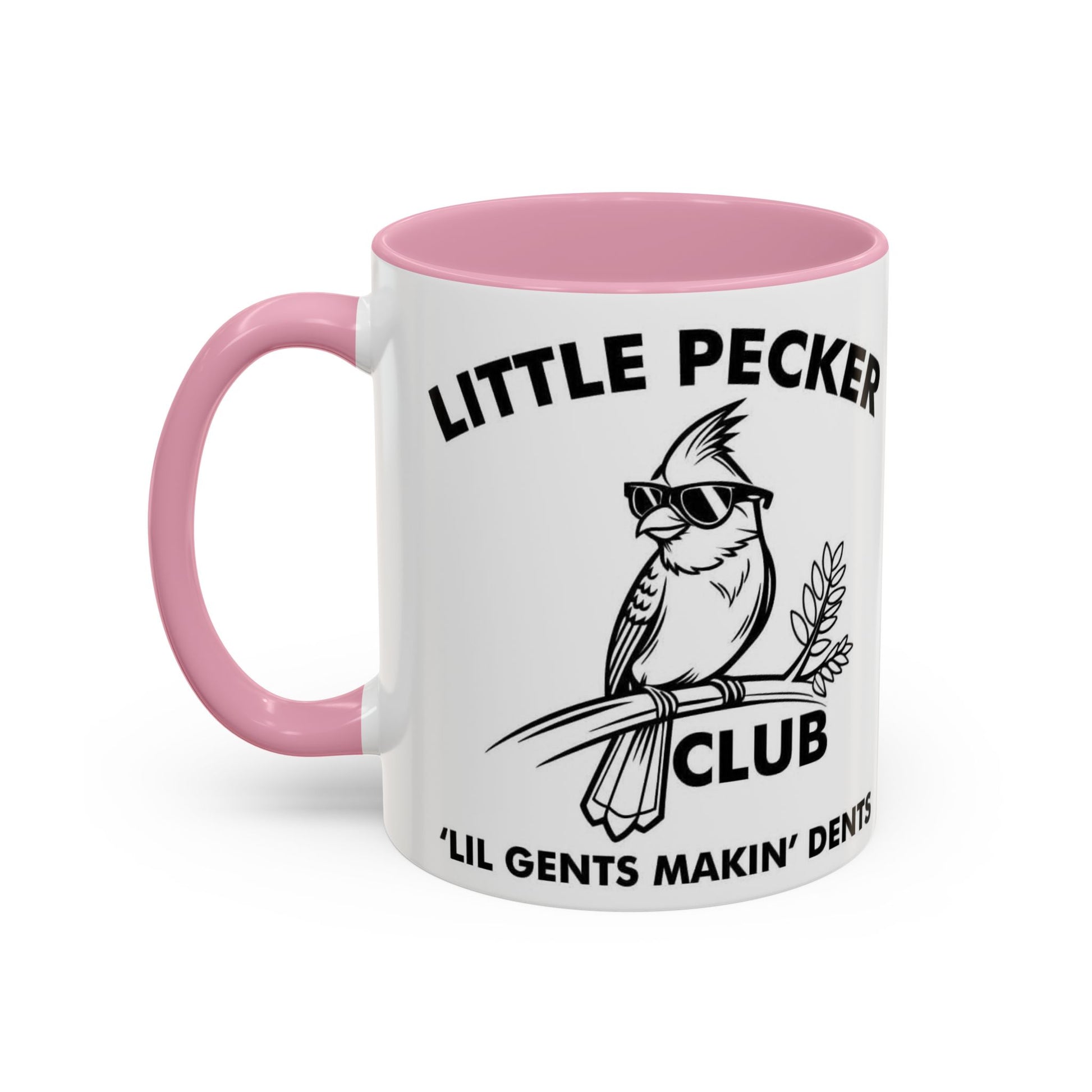 Funny 'Little Pecker Club' Coffee Mug — 11oz/15oz Ceramic Novelty Cup - Ramshackle Shack