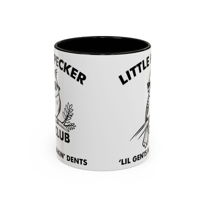 Funny 'Little Pecker Club' Coffee Mug — 11oz/15oz Ceramic Novelty Cup - Ramshackle Shack