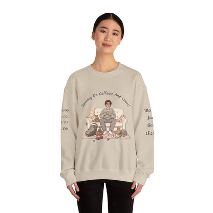Tired Parent Candid Humor Sweatshirt | mom humor, parenting meme - Ramshackle Shack