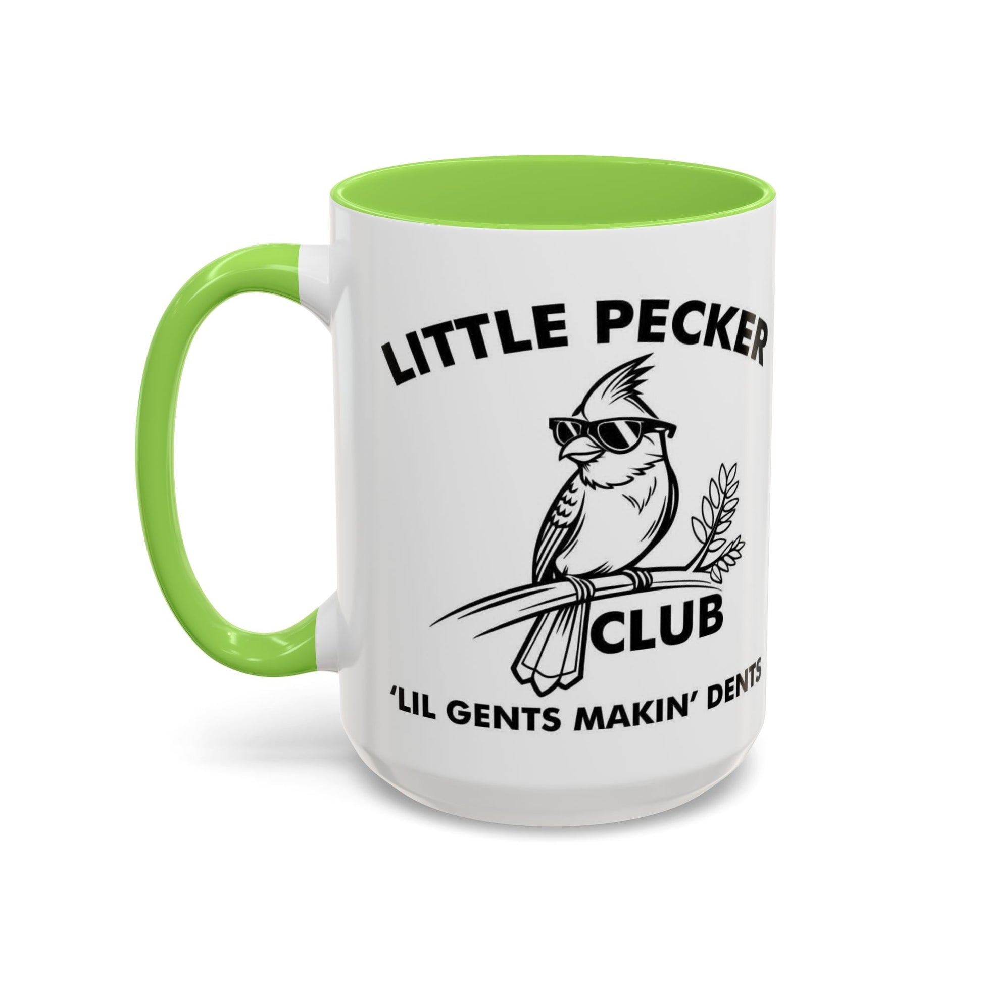 Funny 'Little Pecker Club' Coffee Mug — 11oz/15oz Ceramic Novelty Cup - Ramshackle Shack